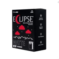 Ultra Pro - Pochettes de protection ECLIPSE standard mates - 105 pièces - Rouge pomme