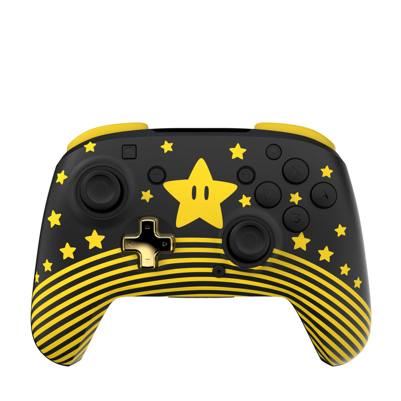 Turtle Beach - Manette de jeu sans fil Rematch Super Mario Star pour Nintendo Switch, Switch Lite et Switch modèle OLED