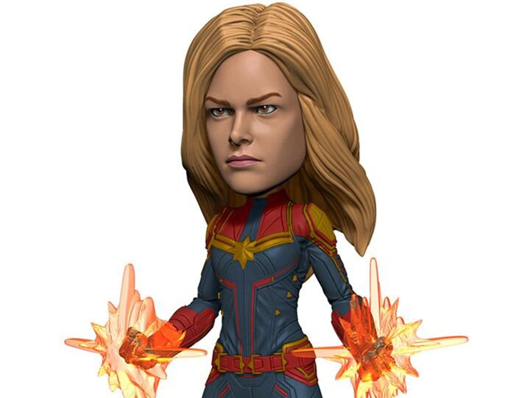Marvel - Avengers Endgame Head Knocker Captain Marvel 20cm