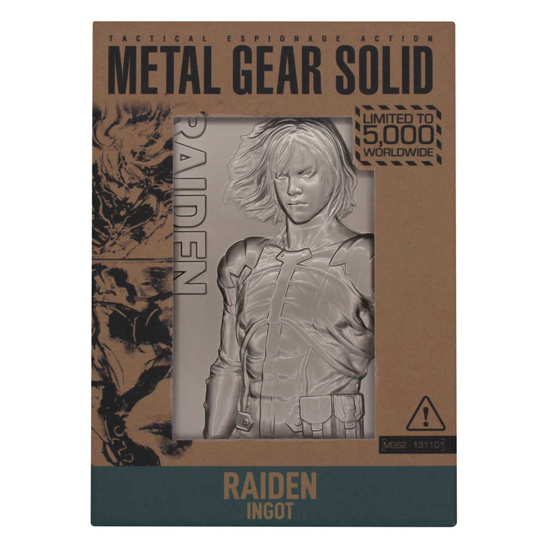 Metal Gear Solid 2 - L'ingot "Raiden" en Édition Limitée