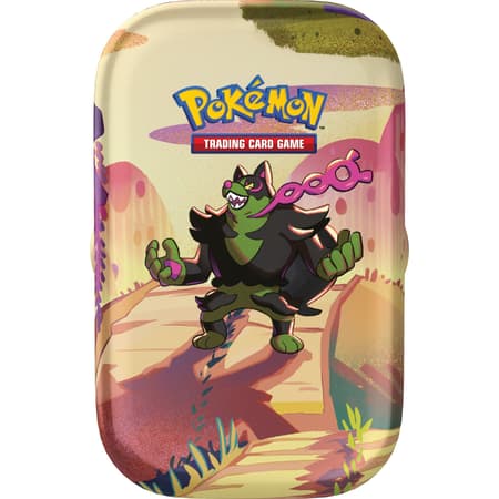 Pokémon TCG - Scarlet & Violet - Shrouded Fable Mini Tin (Dusknoir / Zoroark / Okidogi / Munkidori / Fezandipiti - 1x random mini tin) - flash vidéo