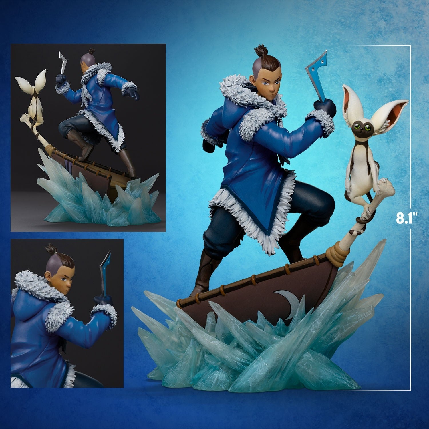 Iron Studios - Art Scale 1/10 - Avatar: The Last Airbender - Sokka Statue 21cm