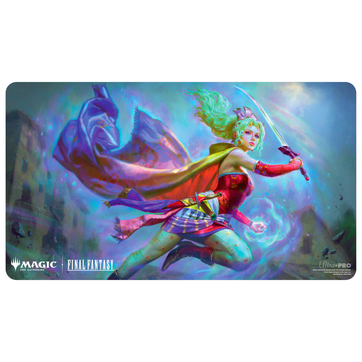 Ultra Pro - Magic: The Gathering - Universes Beyond: Final Fantasy - Tapis de jeu Terra, Herald of Hope