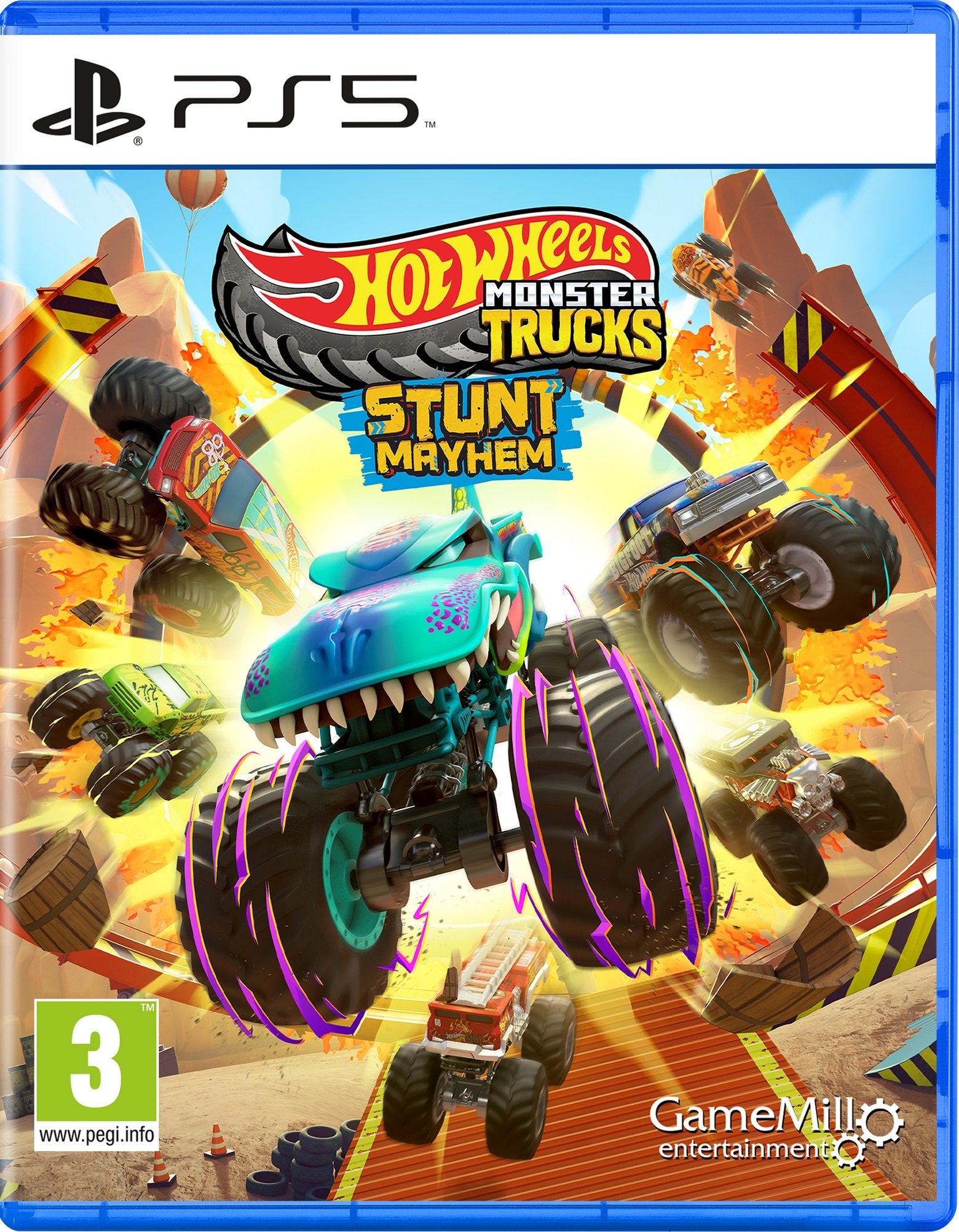 Hot Wheels Monster Trucks: Stunt Mayhem - flash vidéo