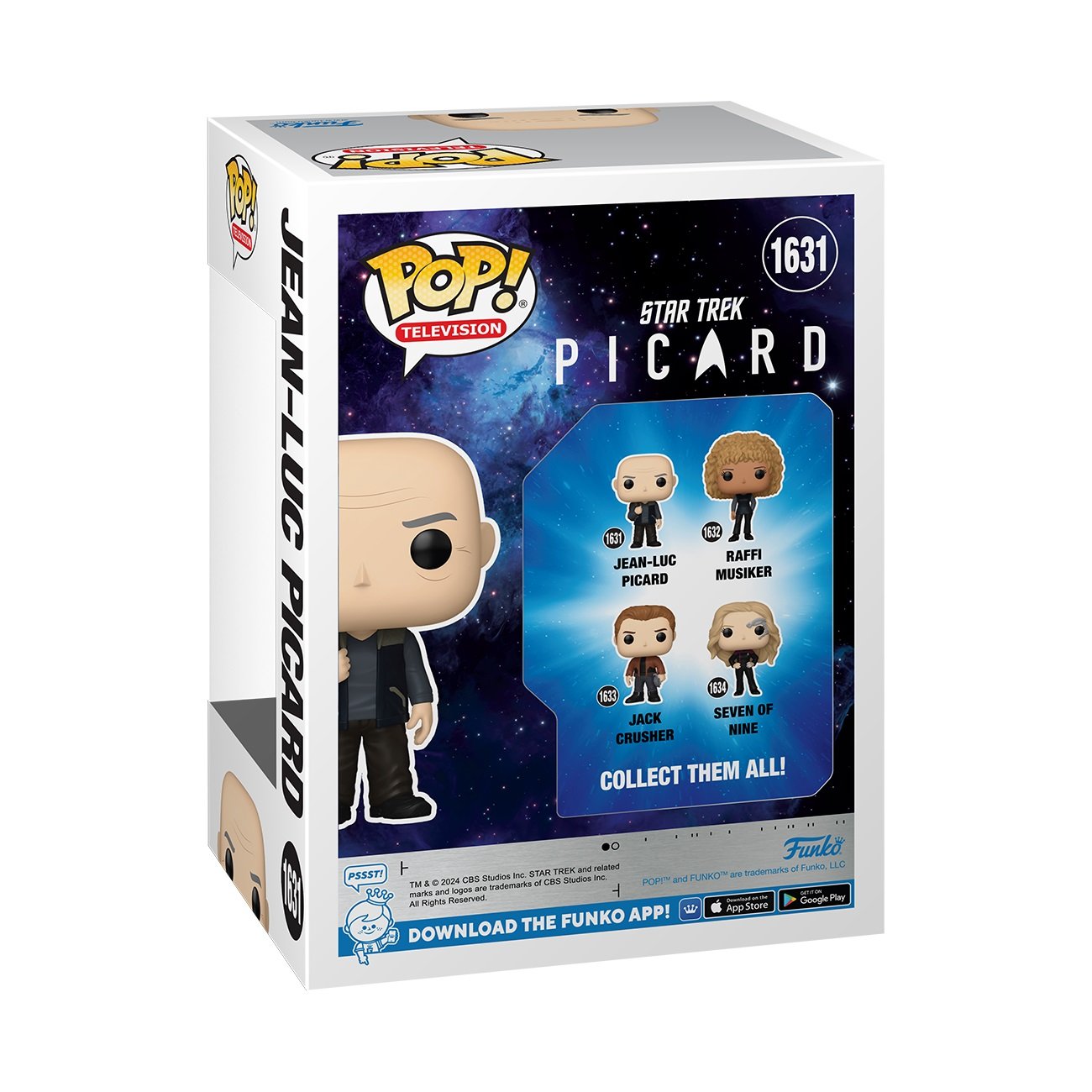 Funko Pop! TV: Star Trek Picard - Picard - flash vidéo
