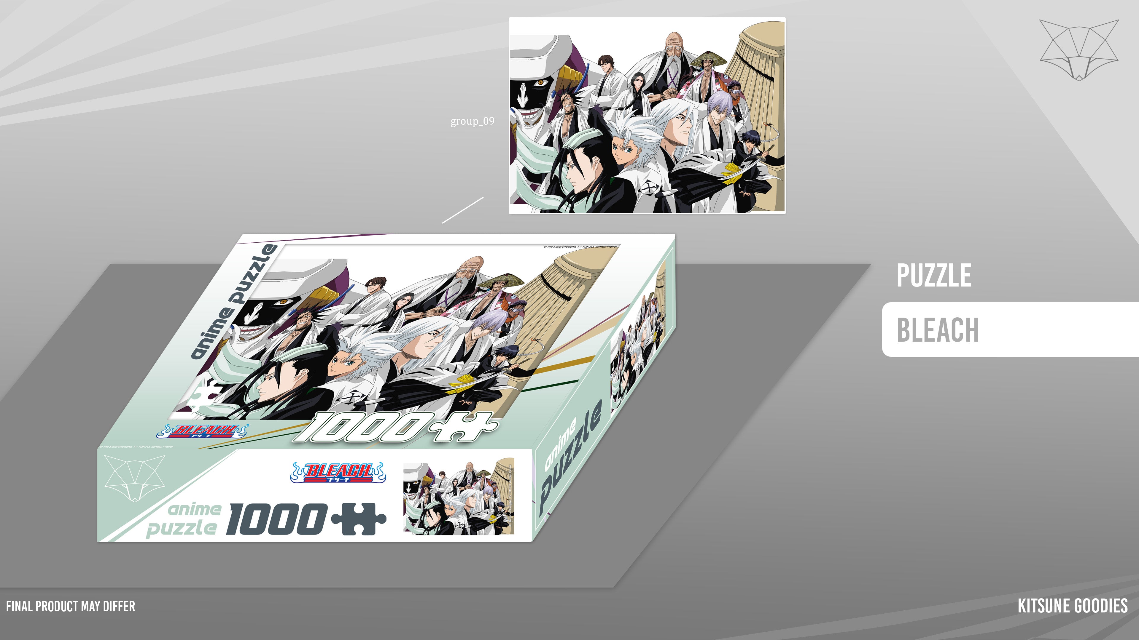 Anime Puzzle - Puzzle Bleach 05 - 1000 pcs - flash vidéo