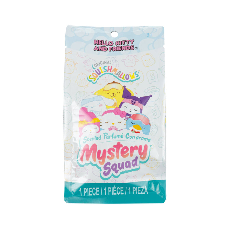 Hello Kitty and Friends - Assortiment en Blind Bag de Peluche Squishmallows Porte-clés 10cm (9 pcs)