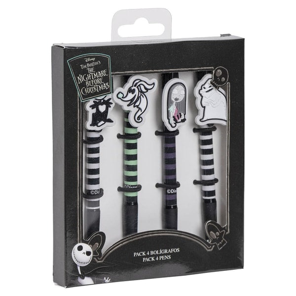 Disney - L'Etrange Noel de Monsieur Jack - Set de 4 stylos à bille - flash vidéo