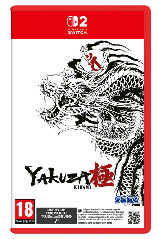 Yakuza Kiwami - Game-key Card