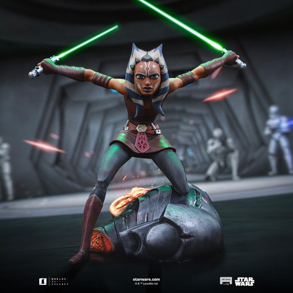 Iron Studios - Art Scale 1/10 - Star Wars: The Clone Wars - Ahsoka Tano Statue 19cm