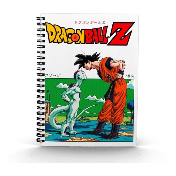 Dragon Ball Z - Carnet de notes lenticulaire Frieza vs Goku - flash vidéo