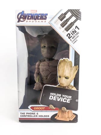 Cable Guys - Marvel - I Am Groot - Groot Support Chargeur pour Téléphone et Manette - flash vidéo