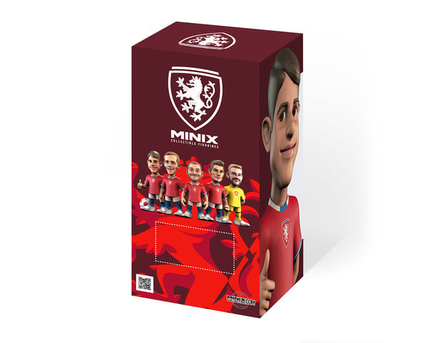 Minix - Football Stars #143 - CZECH National Football Team - Hlozek 9 - Figurines PVC 12 cm - flash vidéo