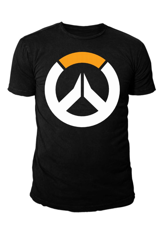 Overwatch - Icon Black T-Shirt - S