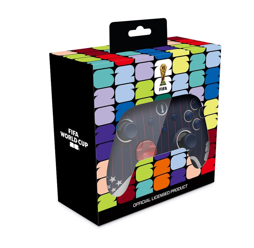 FIFA WorldCup 26 - AURORA+ Manette sans fil USA pour Switch, Switch 2, PC, Android et IOS