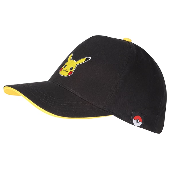 Nintendo - Pokémon - Casquette de Baseball Badge Pikachu - flash vidéo