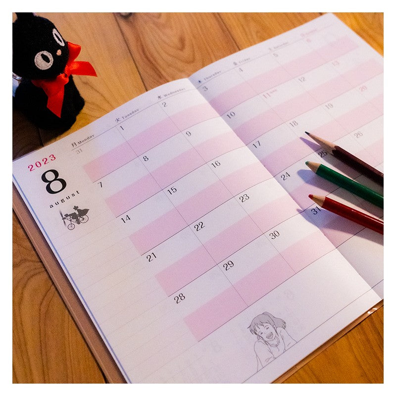 AGENDA 2023 AU COIN DU FEU - KIKI LA PETITE SORCIÈRE