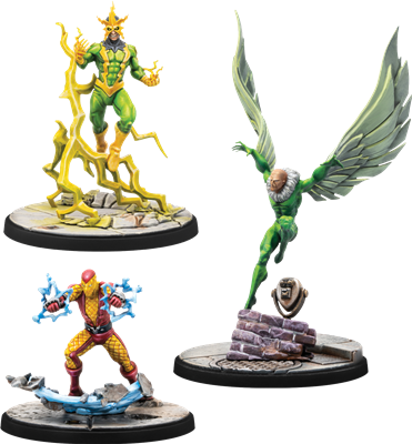 MCP: Electro, Sandman, Shocker & Vulture
