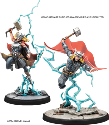 MCP: Mighty Thor, Lady Sif, Thor the Hero & Loki