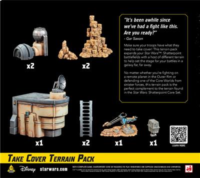 Star Wars™ : Shatterpoint – set de terrain À couvert