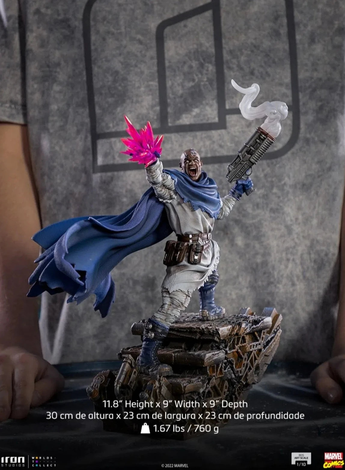 Iron Studios - BDS Arts Scale 1/10 - Marvel - X-Men: Age of Apocalypse - Bishop Statue 30cm - flash vidéo