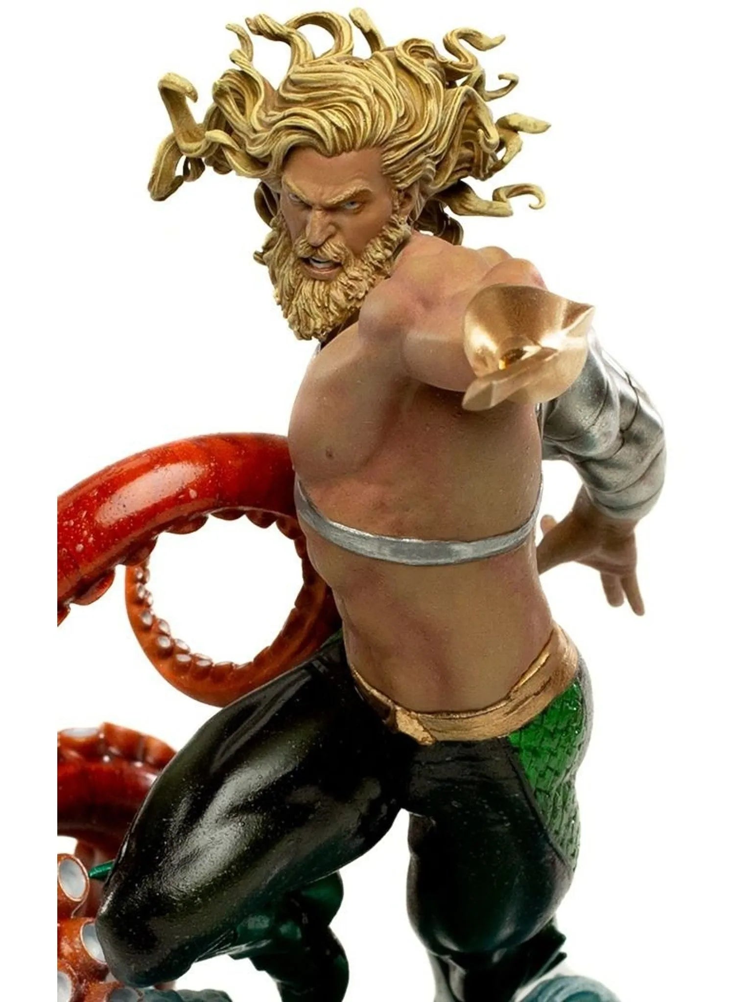 Iron Studios - Deluxe Arts Scale 1/10 - DC Comics - Aquaman Statue 26cm - flash vidéo