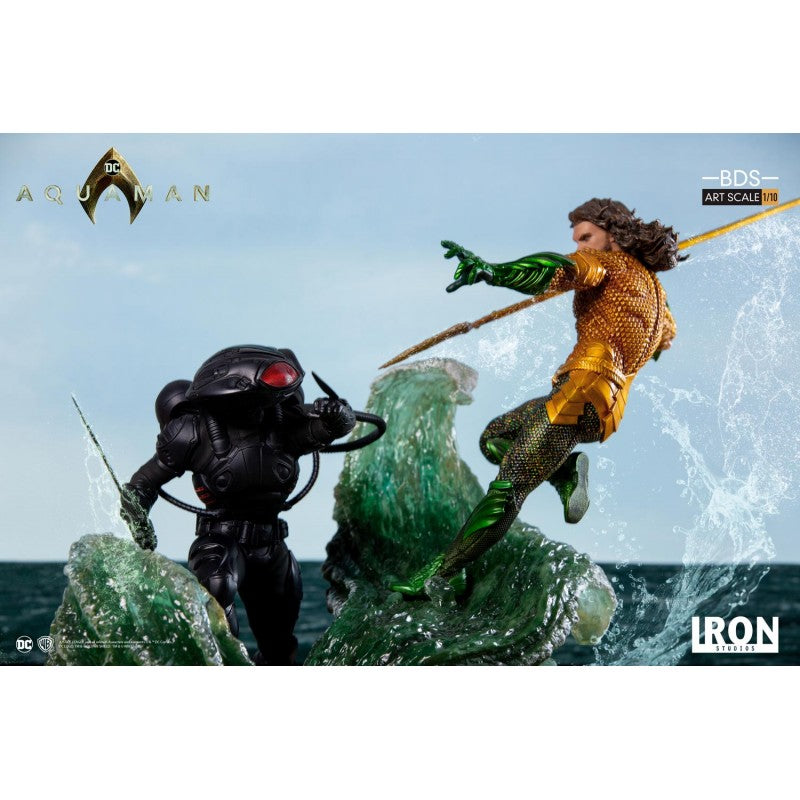 AQUAMAN THE MOVIE - BLACK MANTA 1/10 BDS STATUE