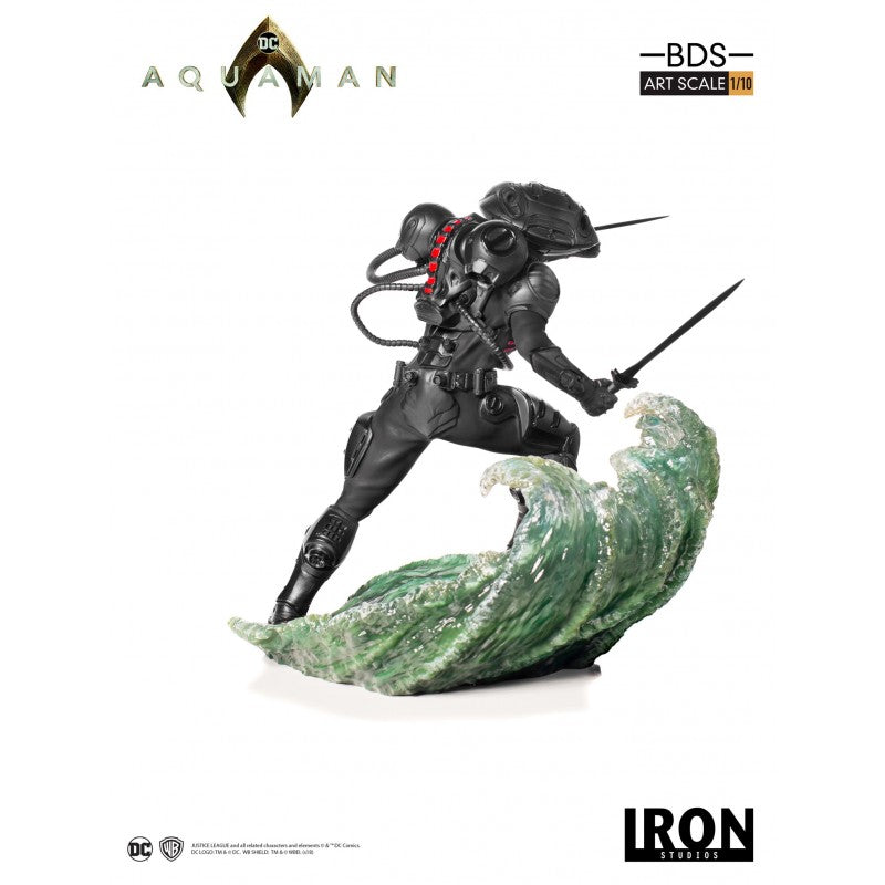 AQUAMAN THE MOVIE - BLACK MANTA 1/10 BDS STATUE