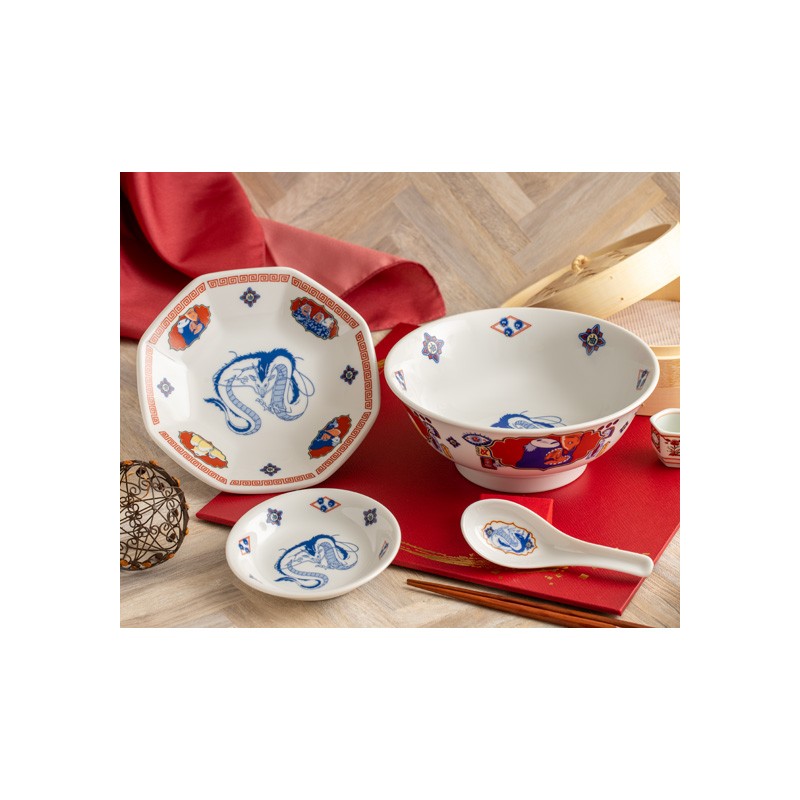 ASSIETTE CREUSE HAKU DRAGON S - LE VOYAGE DE CHIHIRO