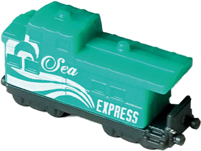 Aventuriers du Rail (Les) : Deluxe train set Vert