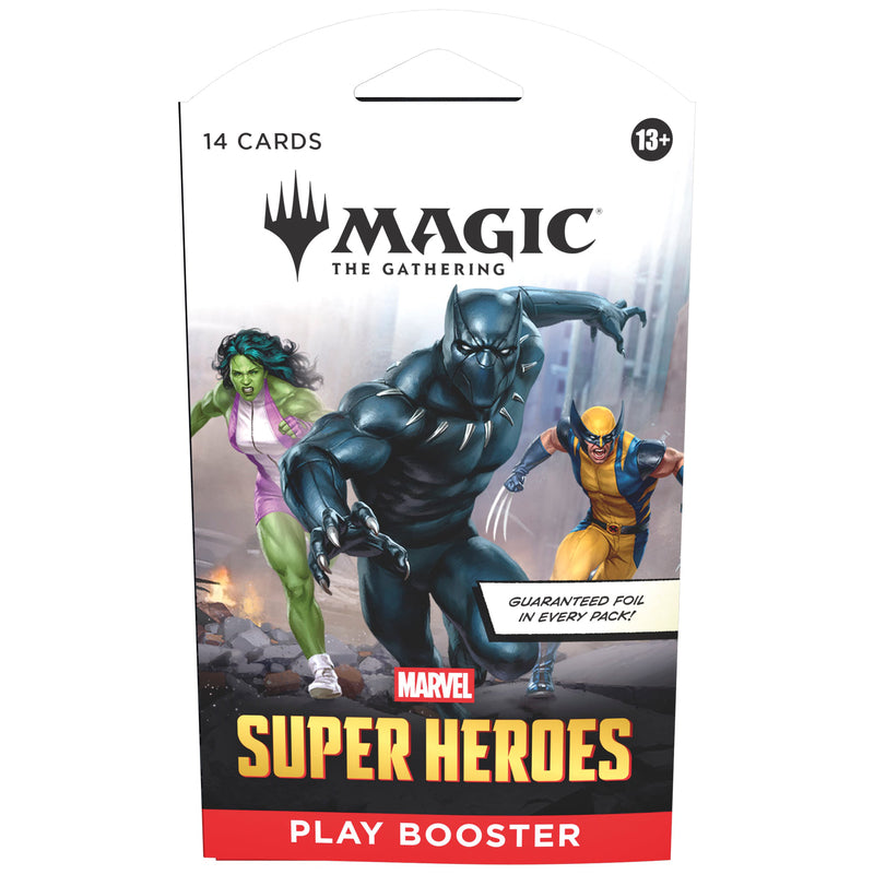 Magic: The Gathering - Marvel Super Heroes Play Booster (Carboard Blister)