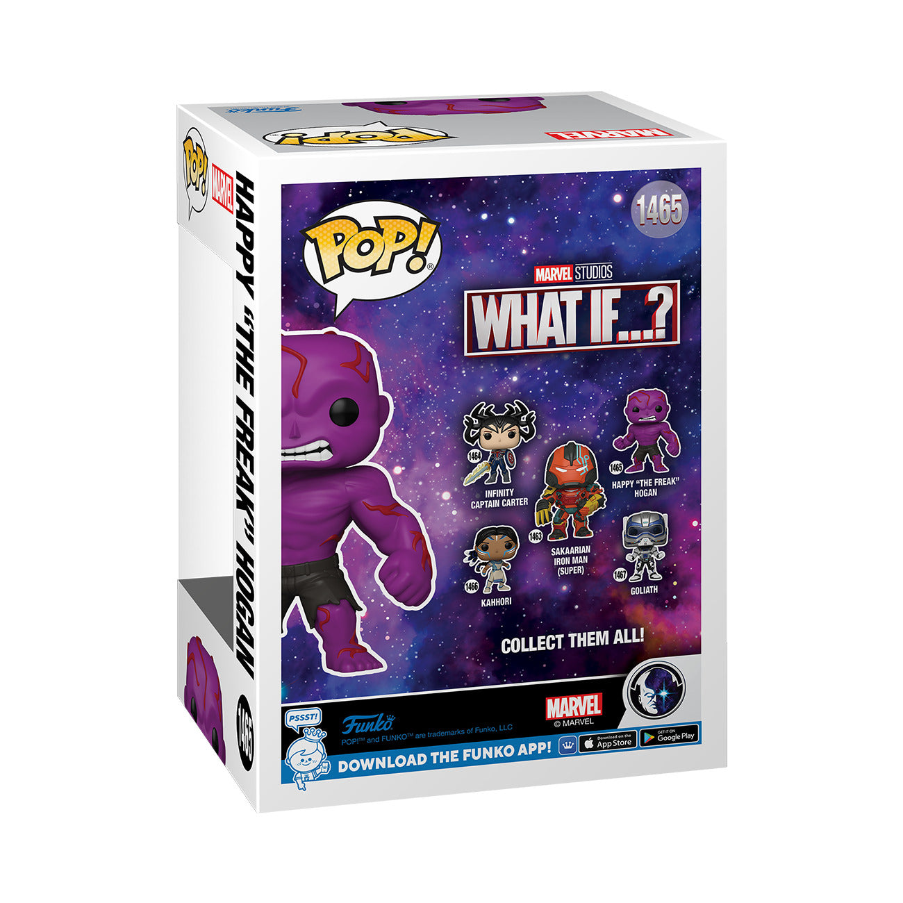Funko Pop! Marvel: What If...? - Happy "The Freak" Hogan - flash vidéo