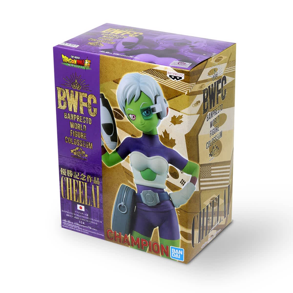 Dragon Ball Super - Banpresto World Colosseum Figure - Cheelai Figure 17cm - flash vidéo