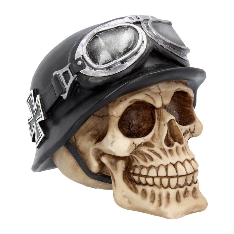 Iron Cross Skull 15.5cm