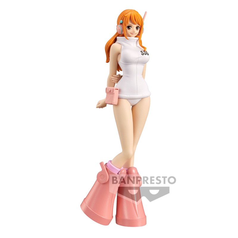 One Piece - DXF - The Grandline Series - Nami Egg Head Ver. Statue 16cm - flash vidéo