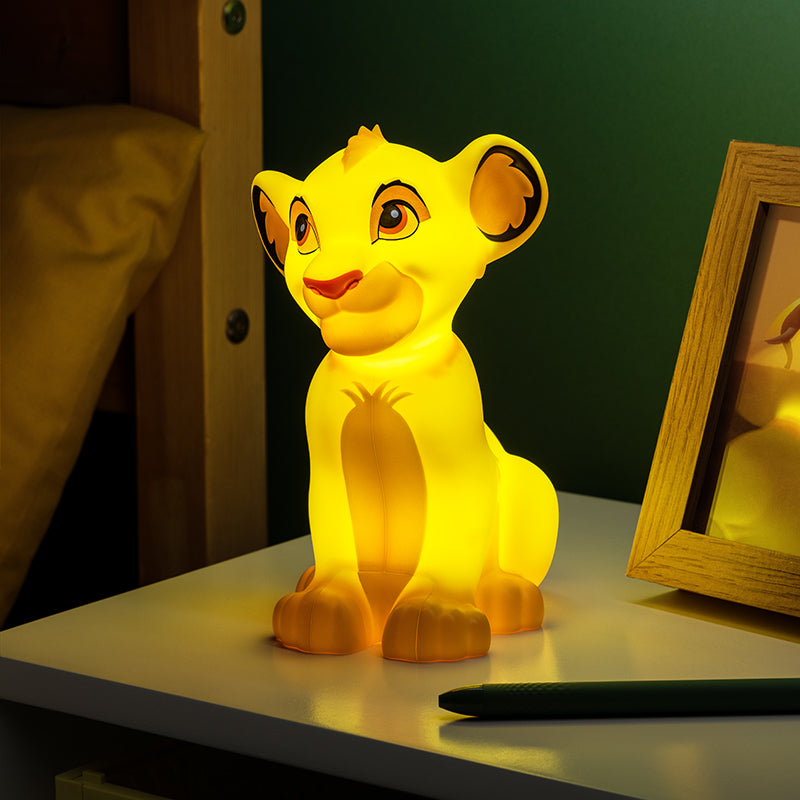 Le Roi Lion - Lampe 3D Simba - flash vidéo