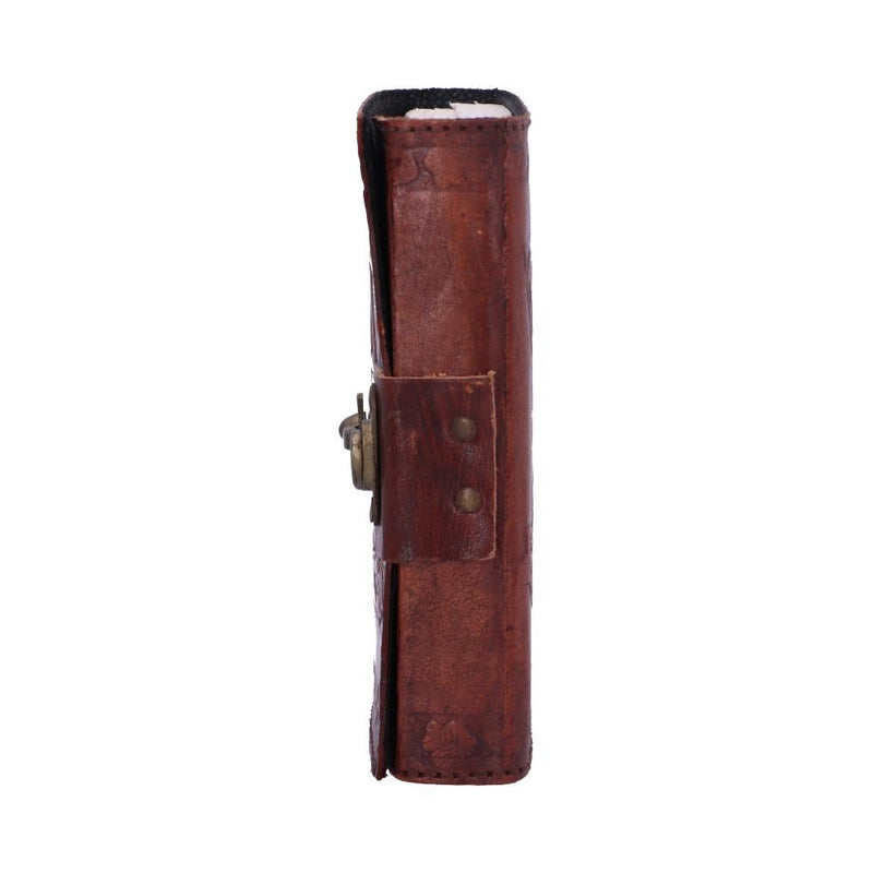 Pentagram Leather Emboss Journal + Lock
