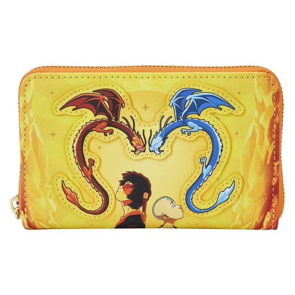 Loungefly: Nickelodeon Avatar the Last Airbender - The Fire Dance Zip Around Wallet - flash vidéo