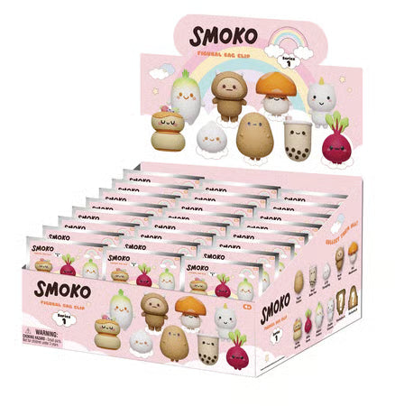 Smoko - Assortiment en blind bag de figurines de sac de collection en mousse (Série 1) (24 pcs)