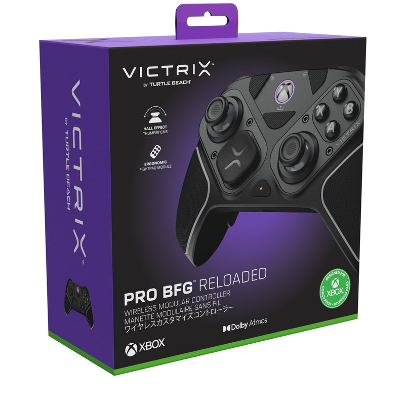 Manette modulaire sans fil Victrix Pro BFG Reloaded noire pour Xbox Series X|S, Xbox One, PC, Mac, Mobile et Smart TV