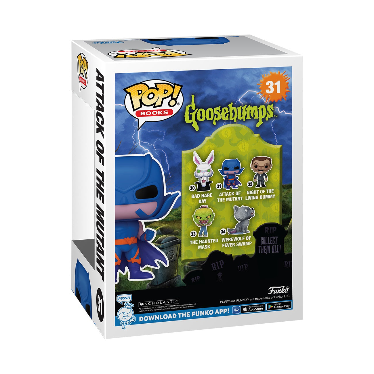 Funko Pop! Books: Goosebumps - Attack of the Mutant - flash vidéo