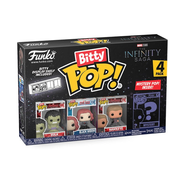 Funko Bitty Pop! 4-Pack: Marvel: The Avengers - Hulk - flash vidéo