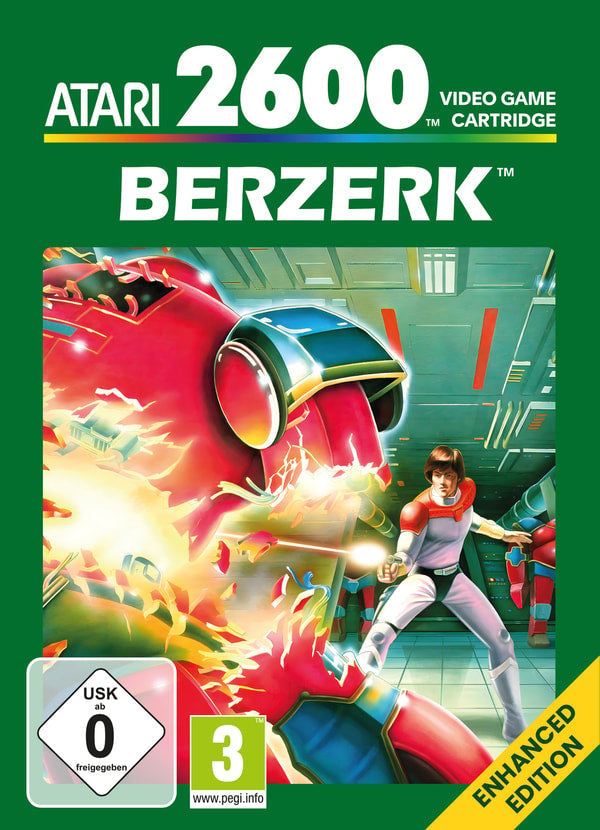 Atari 2600 - Berzerk Enhanced Edition - flash vidéo