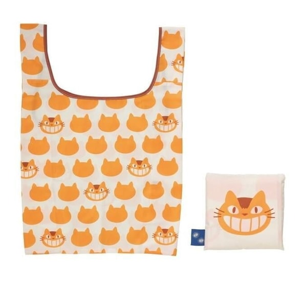 Ghibli - Mon Voisin Totoro - Sac Pliable Silhouette Chat-Bus 40x20cm - flash vidéo