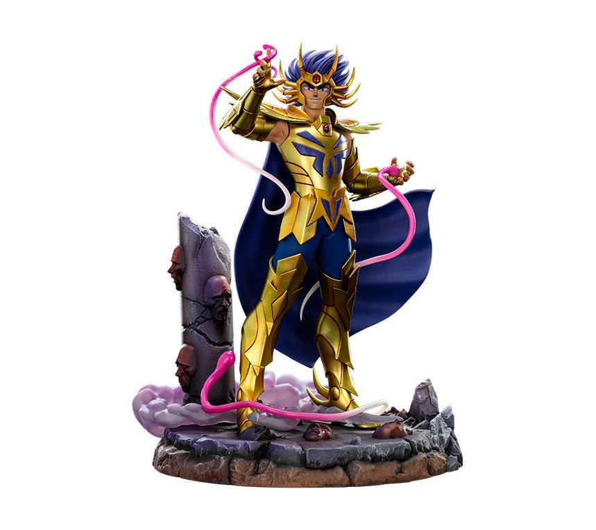 Iron Studios - Art Scale 1/10 - Saint Seiya - Cancer Deathmask Statue 23cm