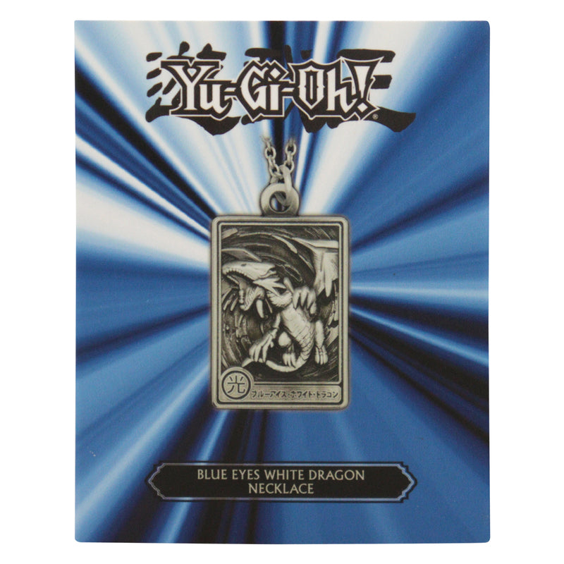 Yu-Gi-Oh! - Collier avec fermoir "Dragon Blanc aux Yeux Bleus" en Édition Limitée