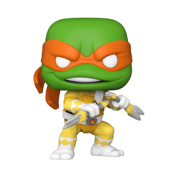 Funko Pop! Comics: Mighty Morphin Power Rangers/Teenage Mutant Ninja Turtles - Mikey - Smartoys Exclusive - flash vidéo