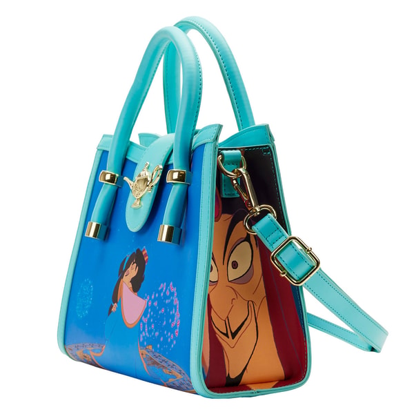 Loungefly: Disney - Aladdin - Jasmine Princess Series Crossbody Bag - flash vidéo