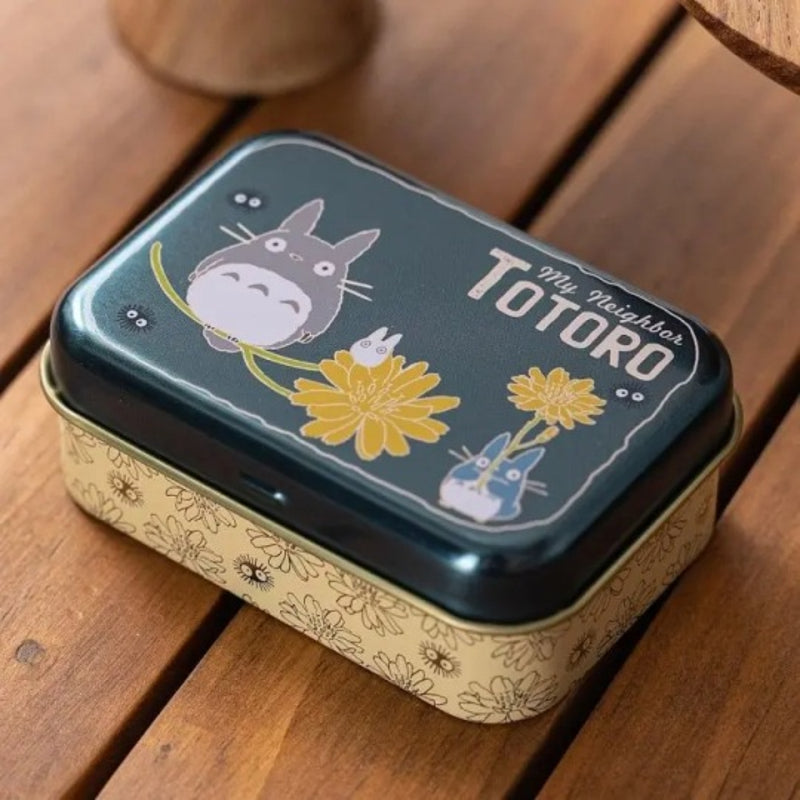 Ghibli - Mon Voisin Totoro - Petite boîte métal Totoro Fleur