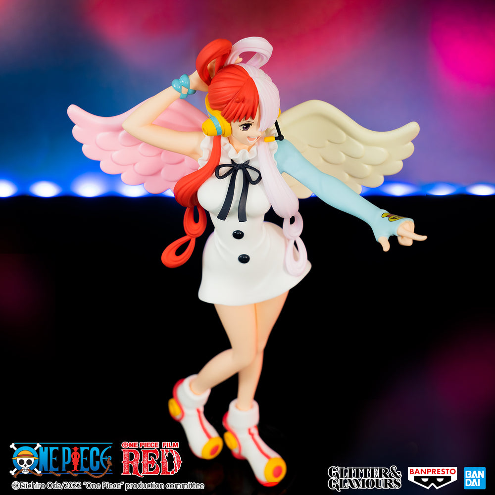 One Piece: Film Red - Glitter & Glamours - Uta Statue 22cm - flash vidéo